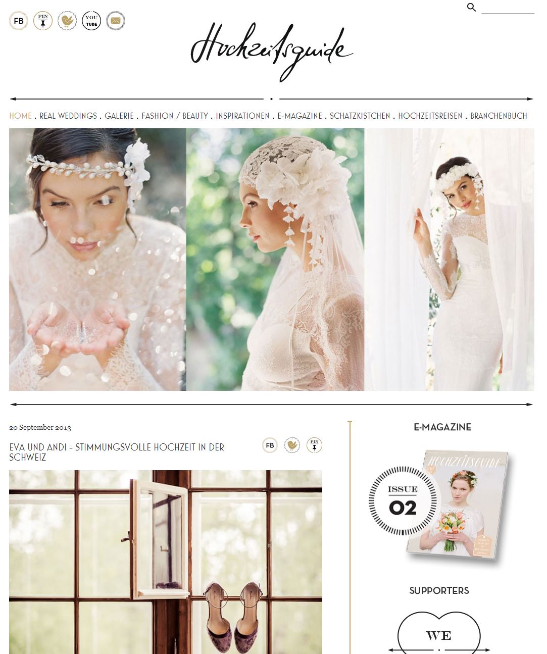 Hochzeitsguide at  vintage wedding Eva & Andi